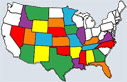 US Map for RV Travel
